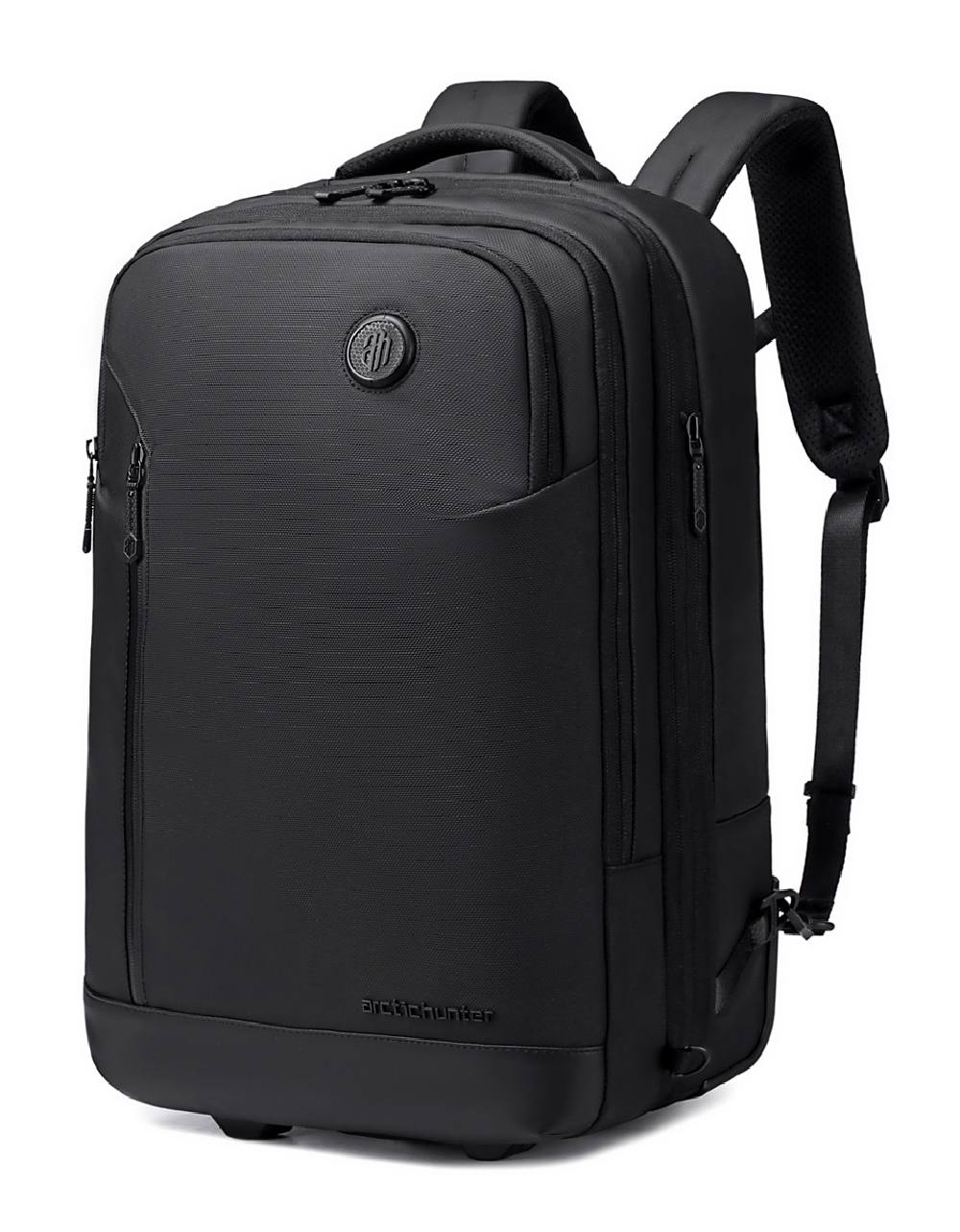 ARCTIC HUNTER τσάντα ταξιδίου LG00861 με θήκη laptop 15.6", τροχήλατη, 42L/54L, μαύρη