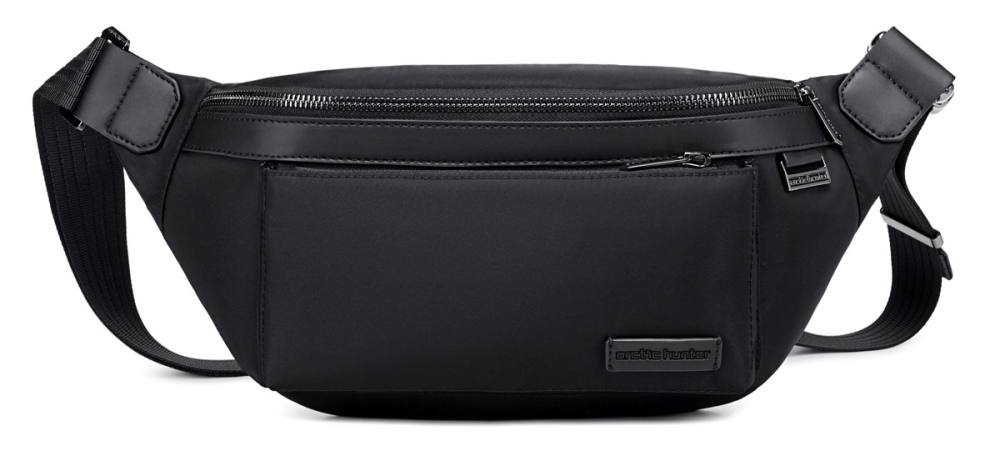 ARCTIC HUNTER τσάντα Crossbody XB00837, 3.5L, μαύρη
