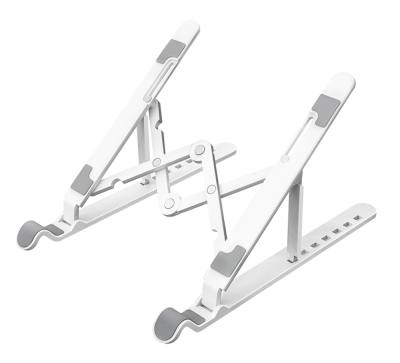 ORICO πλαστική βάση για laptop PFB-A23, 11-17", foldable, πλαστική, λευκή