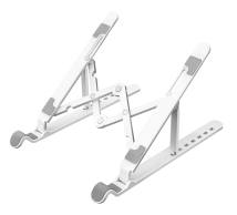 ORICO πλαστική βάση για laptop PFB-A23, 11-17", foldable, πλαστική, λευκή