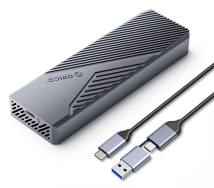 ORICO θήκη για M.2 NVME SSD CNM2-G20, 20Gbps, γκρι