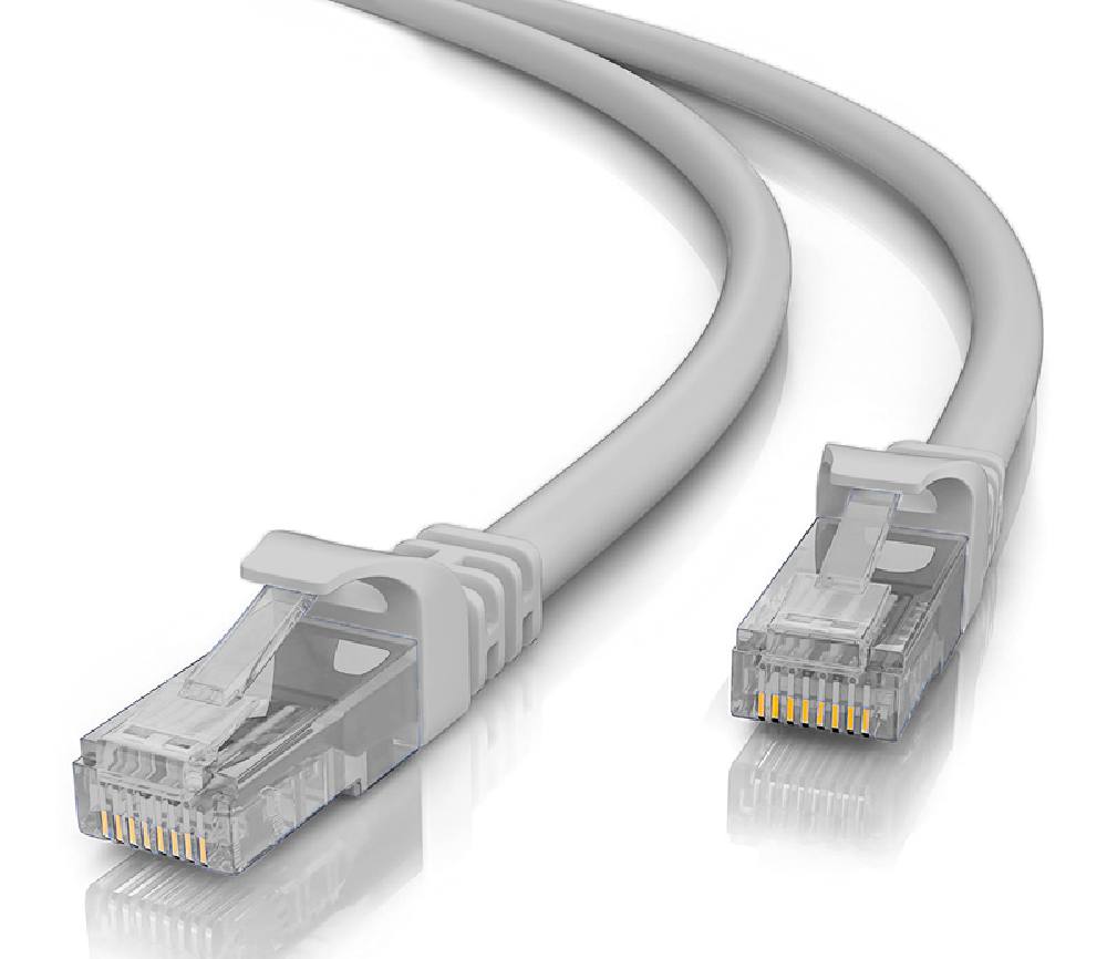 POWERTECH καλώδιο δικτύου CAB-N453, Cat 5e U/UTP, CCA, 100Hz, 1.5m, γκρι