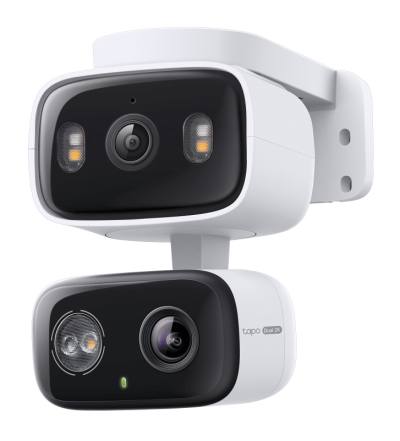 TP-LINK smart κάμερα Tapo C246D, dual lens, 2K/3MP, WiFi, PTZ, IP65, V1.0