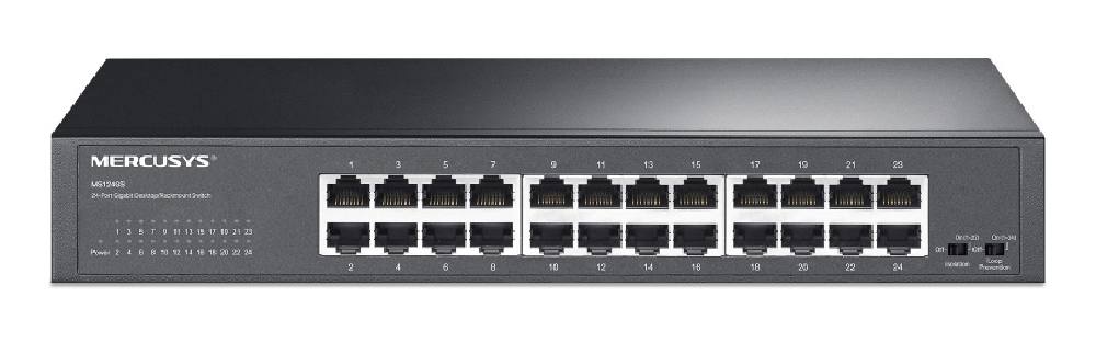 MERCUSYS desktop/rackmount switch MS124GS, 24x Gigabit θύρες, V1.0