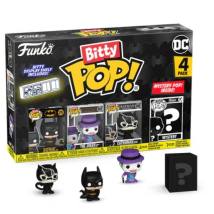 Funko Bitty Pop! DC: 4-Pack - Batman, The Joker, Catwoman (FNK11279)