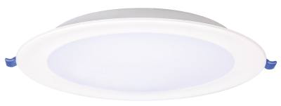 POWERTECH LED φωτιστικό downlight PT-1558, 5W, Φ100x25mm, 4000K, 425lm, λευκό