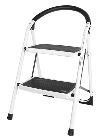 DELI σκάλα σιδήρου DL509012 με 2 σκαλοπάτια, 46cm, 150kg