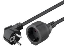 GOOBAY μπαλαντέζα προέκταση ρεύματος 94700, schuko, 3x 1.5mm², 2m, μαύρη