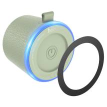 Φορητό Ηχείο Wireless Hoco HC49 Shine Mini Μαγνητικό TWS Hi-Fi Audio v6.0 700mAh 8W εως 4 Ώρες Αναπαραγωγής και Πολύχρωμο Φωτισμ