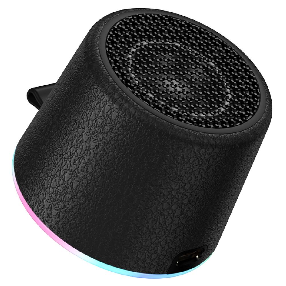 Φορητό Ηχείο Wireless Hoco HC49 Shine Mini Μαγνητικό TWS Hi-Fi Audio v6.0 700mAh 8W εως 4 Ώρες Αναπαραγωγής και Πολύχρωμο Φωτισμ