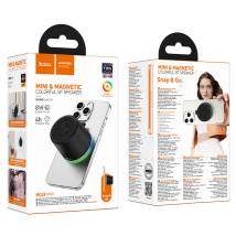 Φορητό Ηχείο Wireless Hoco HC49 Shine Mini Μαγνητικό TWS Hi-Fi Audio v6.0 700mAh 8W εως 4 Ώρες Αναπαραγωγής και Πολύχρωμο Φωτισμ