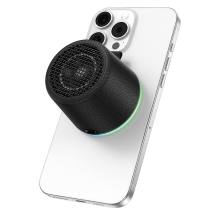 Φορητό Ηχείο Wireless Hoco HC49 Shine Mini Μαγνητικό TWS Hi-Fi Audio v6.0 700mAh 8W εως 4 Ώρες Αναπαραγωγής και Πολύχρωμο Φωτισμ