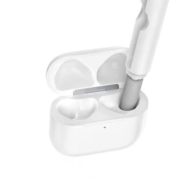 Στυλό Καθαρισμού Ηλεκτρονικών Συσκευών 3 σε 1 Hoco UT1 με Αναδιπλούμενη Βούρτσα Μεταλλική Άκρη και Σφουγγαράκι