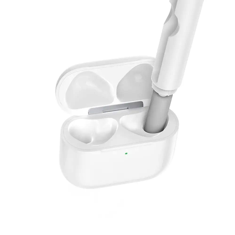 Στυλό Καθαρισμού Ηλεκτρονικών Συσκευών 3 σε 1 Hoco UT1 με Αναδιπλούμενη Βούρτσα Μεταλλική Άκρη και Σφουγγαράκι