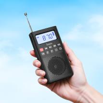 Επαναφορτιζόμενο Φορητό Ραδιόφωνο Hoco HI51 3W 700 mAh AM/FM με Δυνατότητα Αναπαραγωγής μέσω 3.5mm TF Κάρτα και Bluetooth v5.3 Μ
