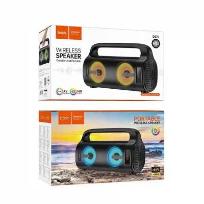 Φορητό Ηχείο Wireless Hoco DS75 v5.0 10W 1200mAh USB AUX TF Card FM και RGB Φωτισμό