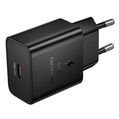Φορτιστής Ταξιδίου Hoco N76 Star GaN 25W Fast Charge με 1xUSB-C Μαύρος