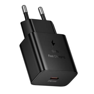 Φορτιστής Ταξιδίου Hoco N76 Star GaN 25W Fast Charge με 1xUSB-C Μαύρος