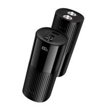 Power Bank Hoco J150 Stream 20000mAh 1xUSB-A 22.5W 1xUSB-C PD20W Digital LED Ένδειξη Μπαταρίας και Φακό Μαύρο