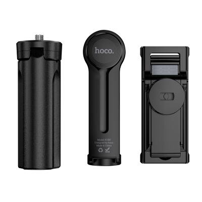 Selfie Stick Hoco K100 Prestigio και Τρίποδο Mini για Συσκευές 4.5"- 7" με Σπείρωμα 1/4" Κατάλληλο για Κάμερες Φώτα και Action C