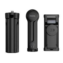 Selfie Stick Hoco K100 Prestigio και Τρίποδο Mini για Συσκευές 4.5"- 7" με Σπείρωμα 1/4" Κατάλληλο για Κάμερες Φώτα και Action C