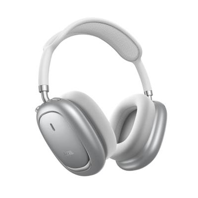 Wireless Hands Free Hoco W68 Calma HiFi Audio ANC v6.0 400mAh 45 Ώρες Ομιλίας AUX USB-C Ασημί