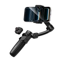 Gimbal Hoco K91 για Συσκευές 4.5"- 7" 1800mAh με Σταθεροποιητή 3 Αξόνων Τηλεχειριστήριο Επεκτεινόμενο και με Face Tracking
