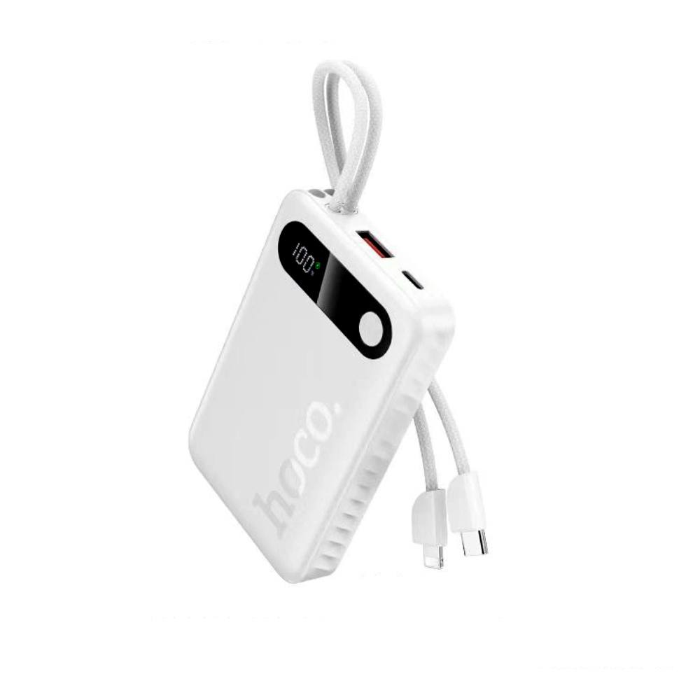 Power Bank Hoco J171A Edge 20000mAh 1xUSB-A 22.5W 1xUSB-C PD20W Digital LED Ένδειξη Μπαταρίας και Braided Καλώδιο USB-C και Ligh