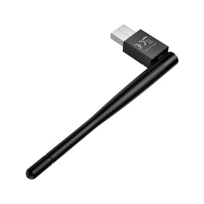 Αντάπτορας Wifi Hoco HI37 WiFi 4 2.4G USB-A 2.0 150Mbps Ultra Lightweight Plug and Play