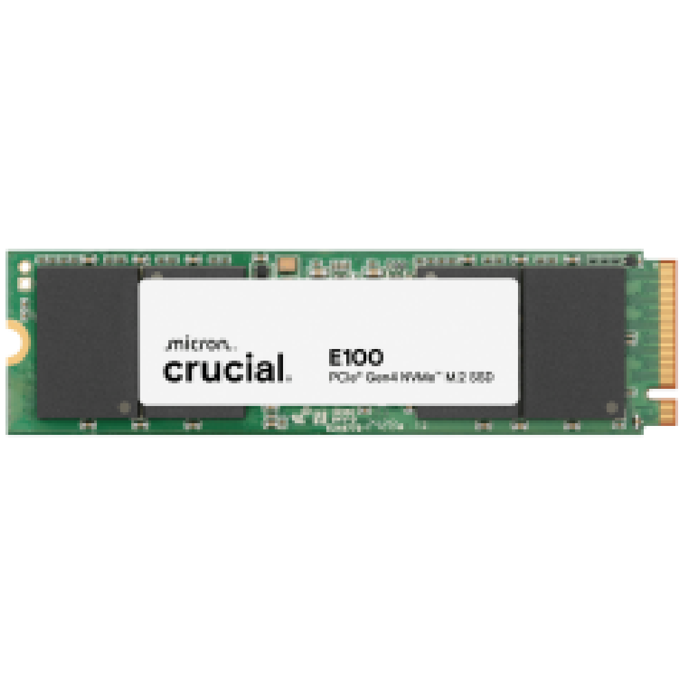 CRUCIAL SSD M.2 NVMe PCI-E GEN4 2TB CT2000E100SSD8, M.2 2280, NVMe PCI-E GEN4x4, READ 5000MB/s, WRITE 4500MB/s, 2YW.