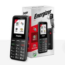 Energizer Feature E4 32MB/2GB Dual Sim 2G 1.77" Μαύρο, με πλήκτρο SOS και UK Φορτιστή