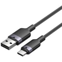 VENTION USB 2.0 A Male to C Male 6A Cable 1M White Aluminum Alloy Type (CTOWF) (VENCTOWF)