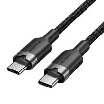 VENTION USB 2.0 Type-C Male to Type-C Male 3A Cable 1M Black Aluminum Alloy Type (TRDBF) (VENTRDBF)