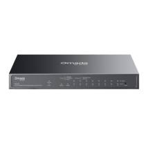 TP-Link Omada 10-Port Gigabit Easy Managed Switch with 8-Port PoE+ (63W POE Budget) (ES210GP) (TPES210GP)