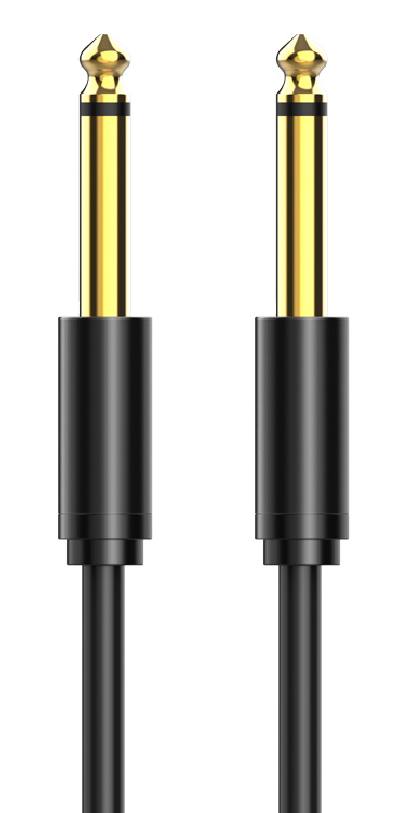 CABLETIME καλώδιο ήχου 6.35mm AV323-11G, 15m, μαύρο