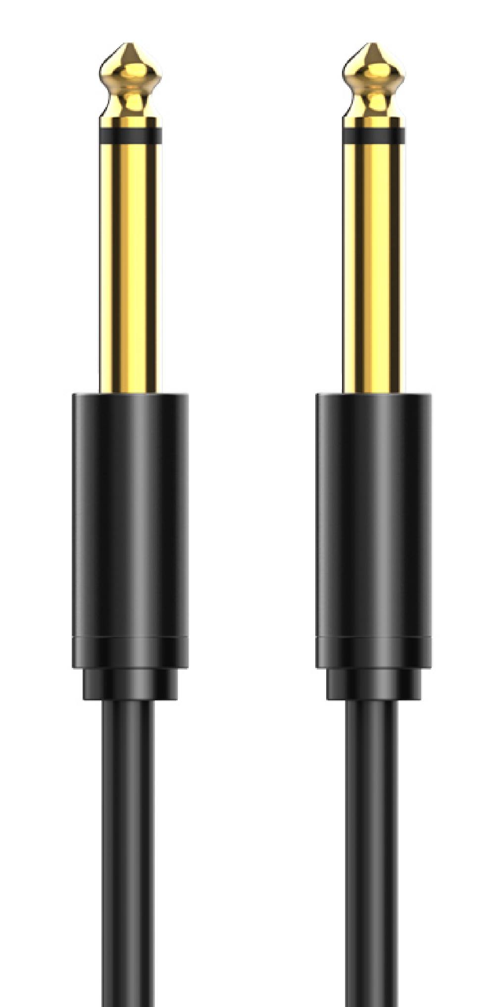 CABLETIME καλώδιο ήχου 6.35mm AV323-11G, 15m, μαύρο