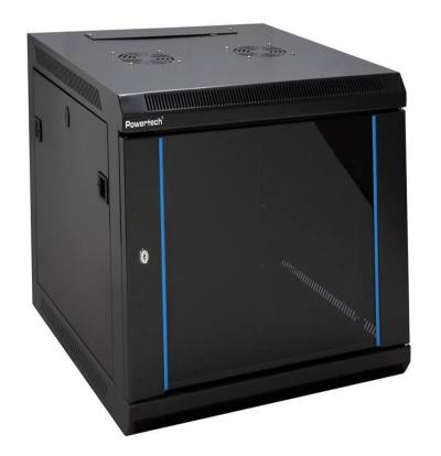 POWERTECH επιτοίχια καμπίνα rack 19" NETW-0055, 600 x 450 x 636mm, 12U