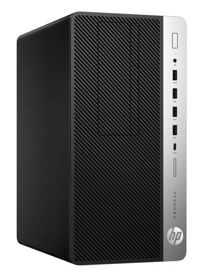 HP PC ProDesk 600 G5 MT, Refurbished Grade A Repainted, i5-9400, 8/256GB SSD, FreeDOS