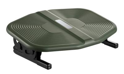POWERTECH υποπόδιο γραφείου PT-1566 με ρυθμιζόμενη κλίση, μαύρο/λαδί