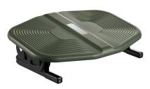 POWERTECH υποπόδιο γραφείου PT-1566 με ρυθμιζόμενη κλίση, μαύρο/λαδί