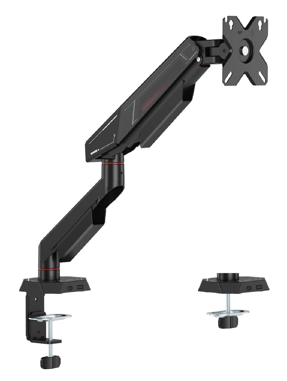BRATECK βάση γραφείου οθόνης LDT114-C012, 17-40", έως 12kg