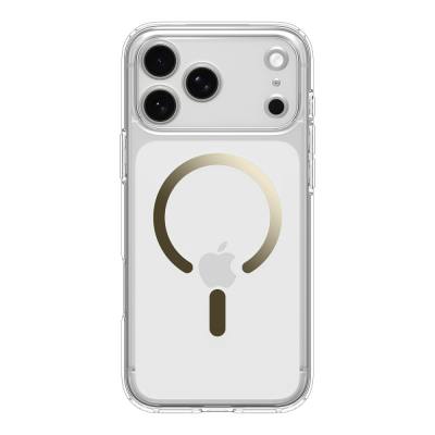 Θήκη Spigen Ultra Hybrid Magsafe για Apple iPhone 17 Pro Max Διάφανο-Χρυσό
