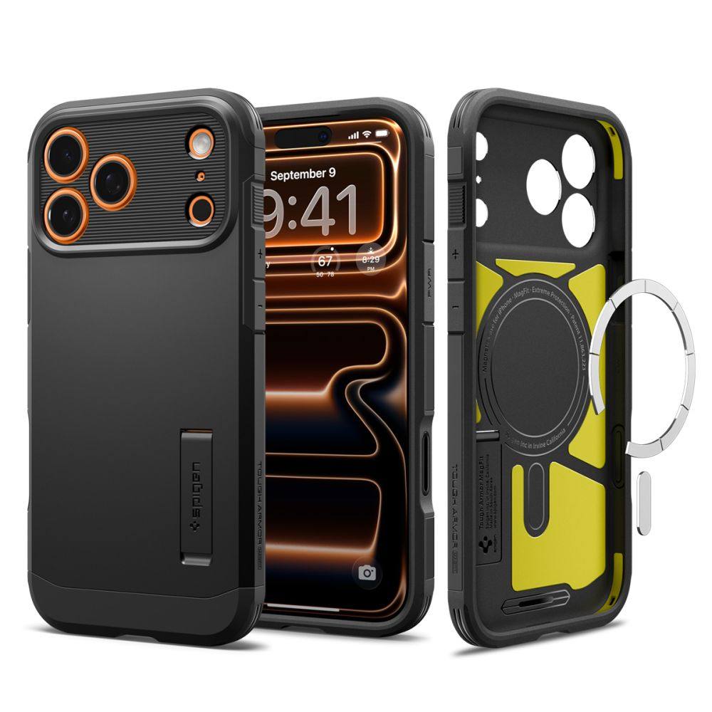 Θήκη Spigen Touch Armor T Magsafe για Apple iPhone 17 Pro Max Μαύρη