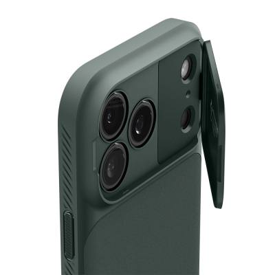 Θήκη Spigen Optik Armor Magsafe για Apple iPhone 17 Pro Max Πράσινη