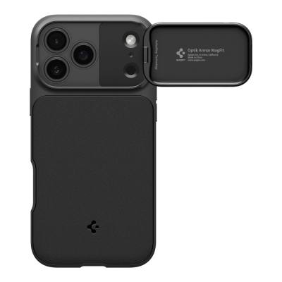 Θήκη Spigen Optik Armor Magsafe για Apple iPhone 17 Pro Max Μαύρη