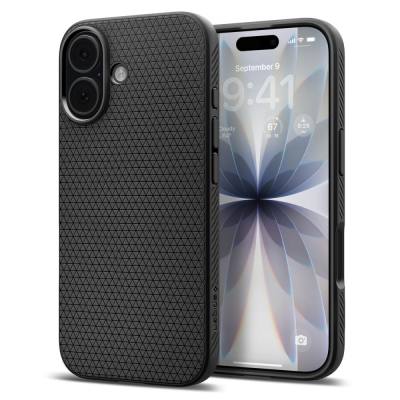Θήκη Spigen Liquid Air για Apple iPhone 17 Ματ Μαύρο