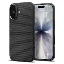 Θήκη Spigen Liquid Air για Apple iPhone 17 Ματ Μαύρο