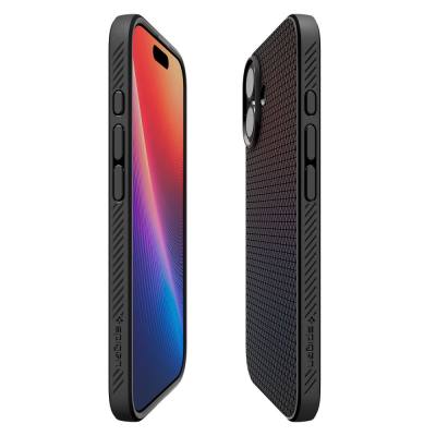 Θήκη Spigen Liquid Air για Apple iPhone 17 Ματ Μαύρο