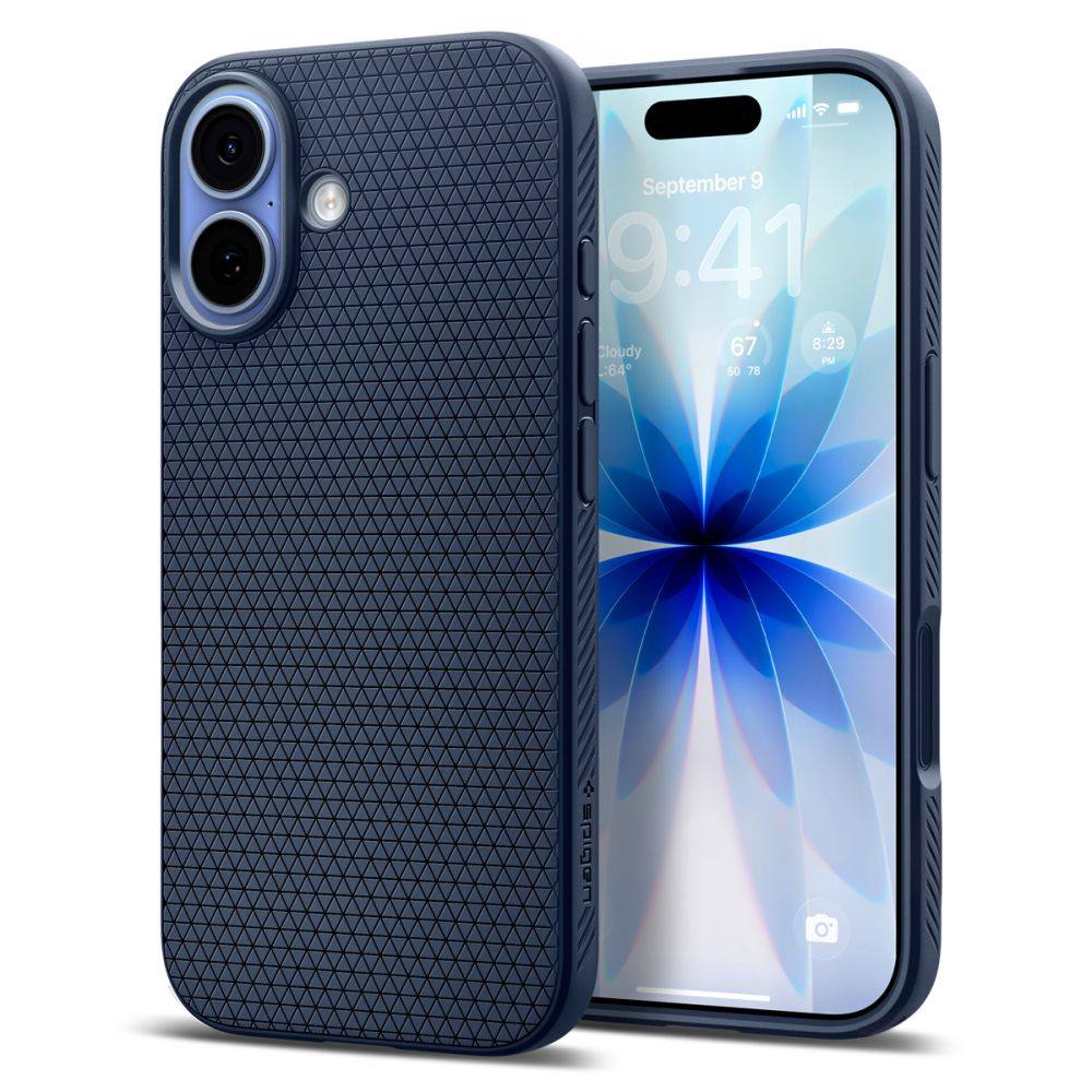 Θήκη Spigen Liquid Air για Apple iPhone 17 Μπλε