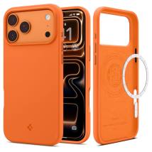 Θήκη Spigen Silicone Fit Magsafe για Apple iPhone 17 Pro Max Πορτοκαλί